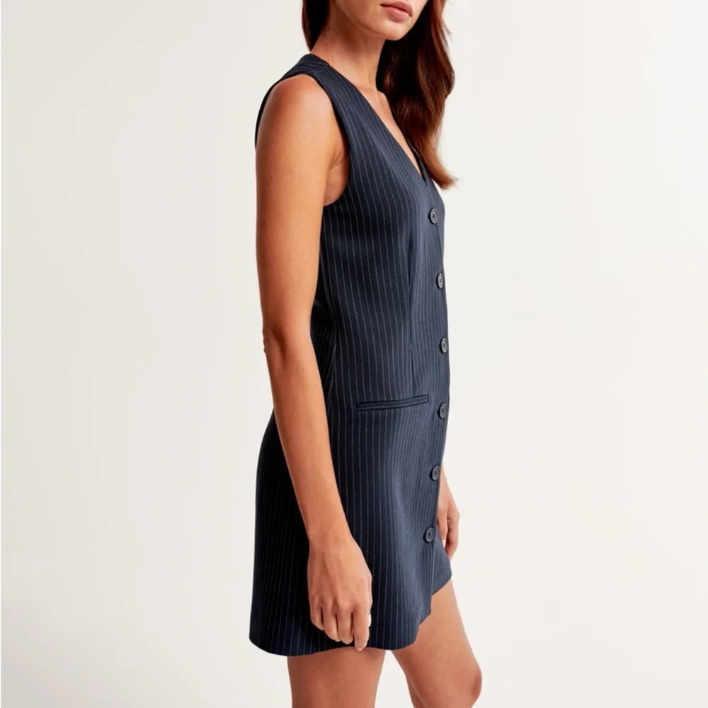 ABERCROMBIE MARA VEST MINI DRESS - Picture 4 of 5
